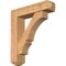 Ekena Millwork Balboa Craftsman Smooth Bracket w/ Offset Brace, Western Red Cedar, 7 1/2"W x 32"D x 36"H BKT0806X32X36BOA04SWR - alternate 1